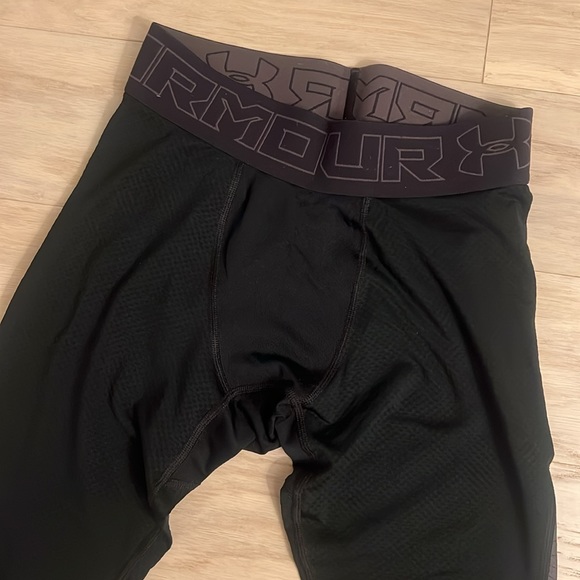 Mens Under Armour Heatgear Compression Tights - Picture 2 of 8